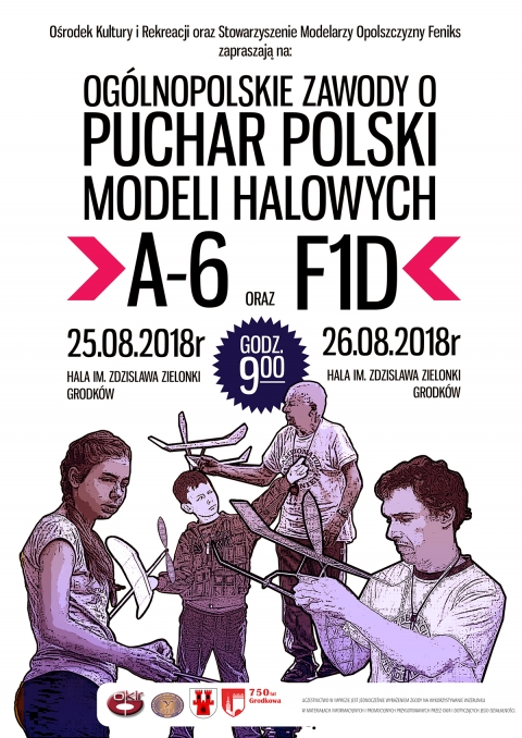 Ogólnopolskie Zawody o Puchar Polski Modeli Halowych kat. A-6 oraz F1D