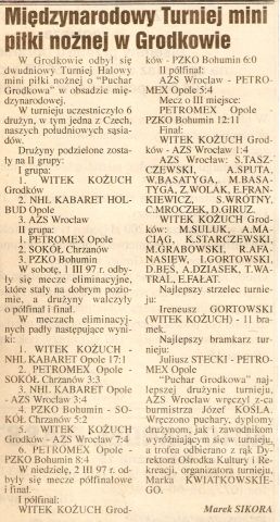 04.-3.1997 - PUCHAR GRODKOWA